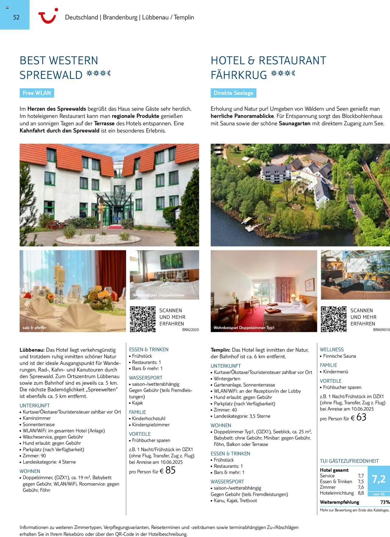 TUI Prospekt 	 – gültig ab 01.11.2024 | Seite: 52 | Produkte: Babybett, Salz, Pfeffer, Föhn