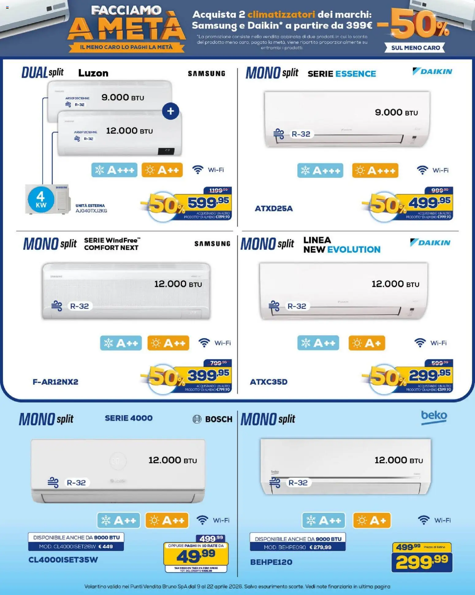 Volantino BRUNO del 09.04.2026 | Pagina: 32 | Prodotti: Samsung
