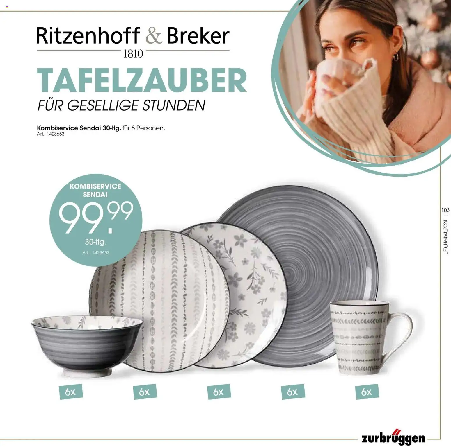 Zurbrüggen - Zurbrüggen: Raum für neue Lieblingsstücke – gültig ab 19.10.2025 | Seite: 103