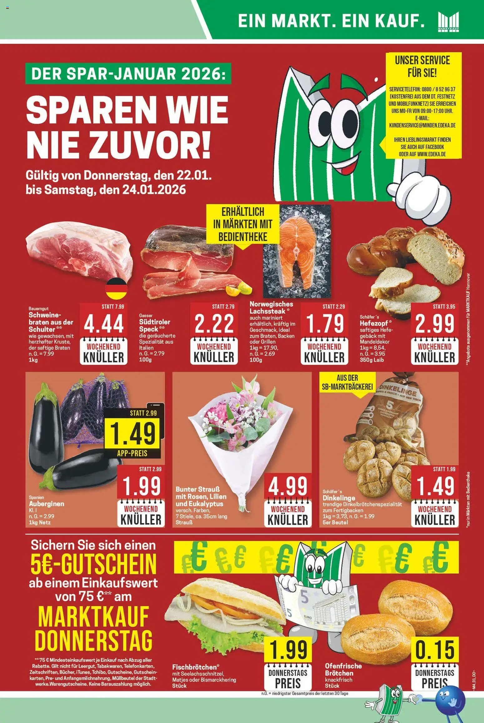 Marktkauf Prospekt 	 – gültig ab 19.01.2026 | Seite: 31 | Produkte: Tisch, Ofenfrische, Bauerngut