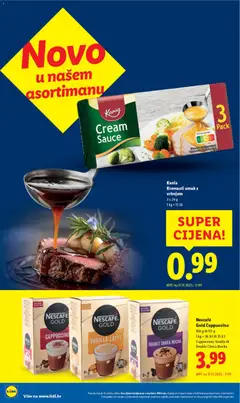 Kania Kremasti umak s vrhnjem, 3 x 29 g - Pregled kataloga iz trgovine Lidl, vrijedi od 17.11.2025 | Stranica: 34