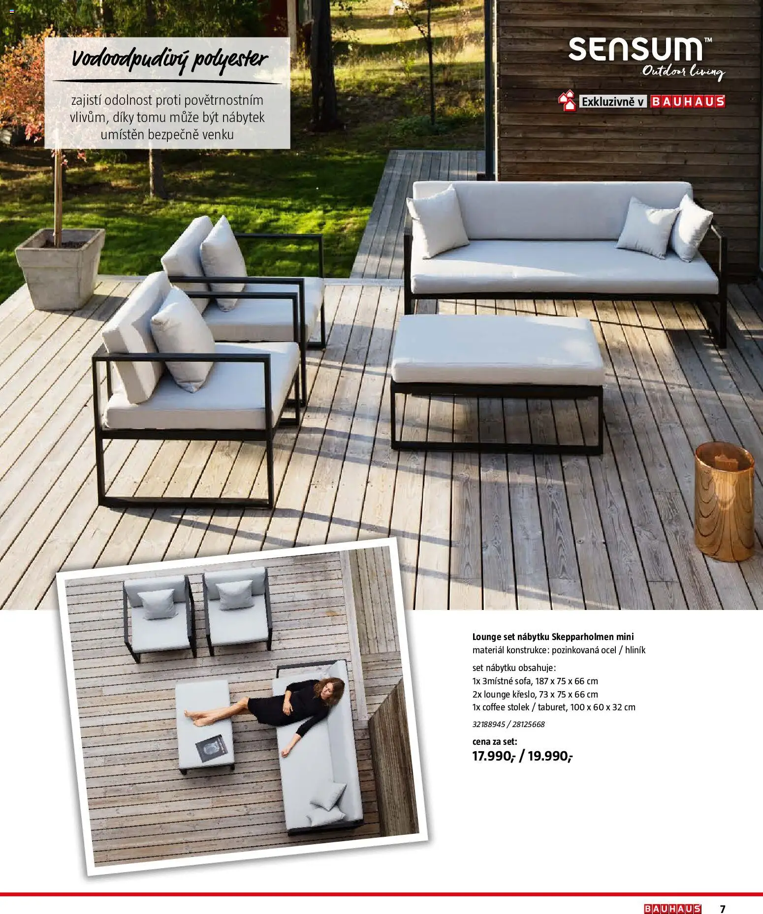 Bauhaus katalog Záhradní nábytek od 08.04.2026 | Strana: 7 | Produkty: Nábytek, Stolek