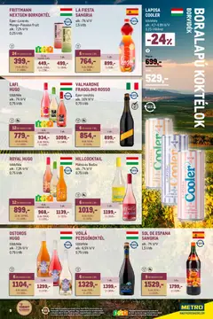 Metro Tavaszi borkatalógus 2026/04 - amely érvényes a következő dátumtól: 01.04.2026 | Oldal: 9 | Termékek: Málna, Sangria, Eper, Só