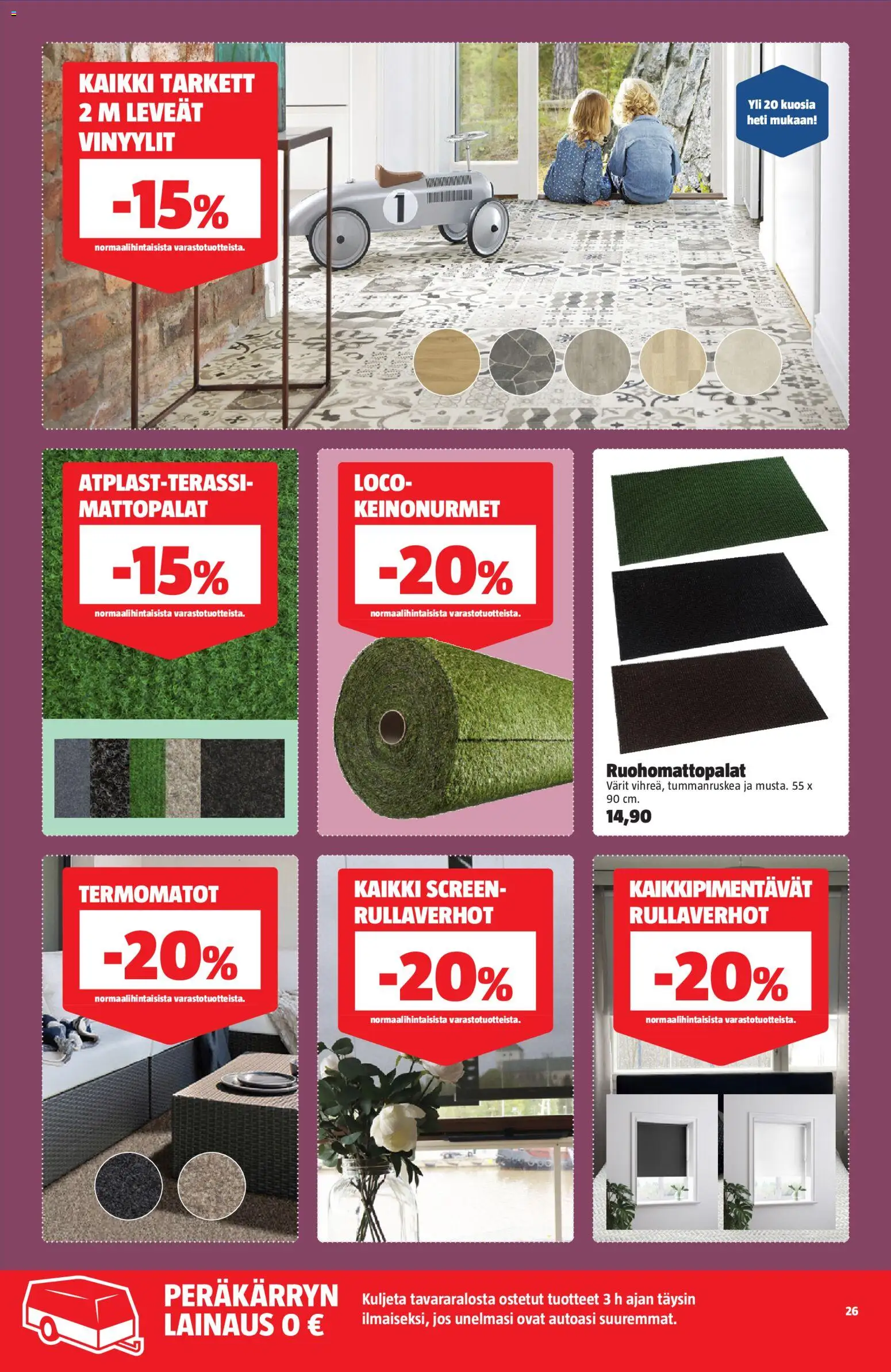 Bauhaus tarjoukset – voimassa 31.03.2026 alkaen | Sivu: 26