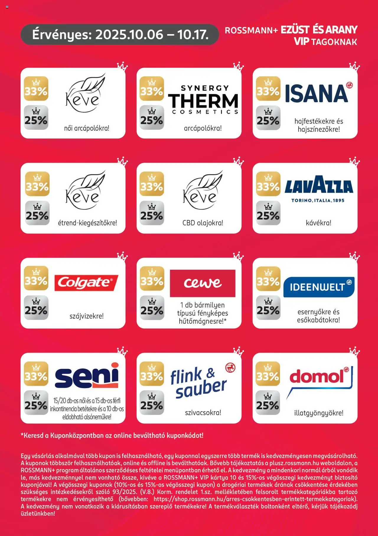 Rossmann akciós ujság - amely érvényes a következő dátumtól: 06.10.2025 | Oldal: 3 | Termékek: Szőlő