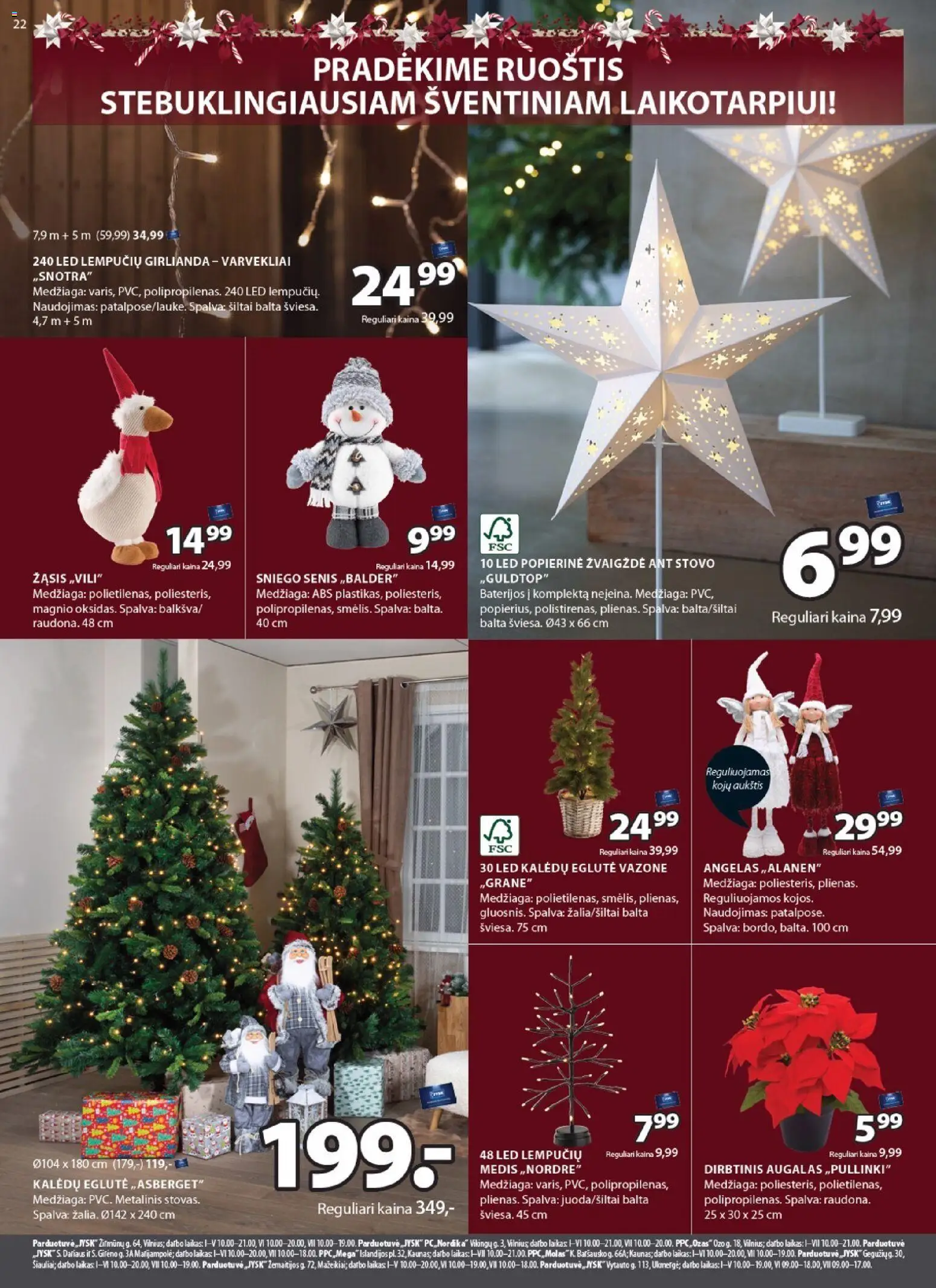 JYSK akcijos nuo 28.10.2025 | Puslapis: 22