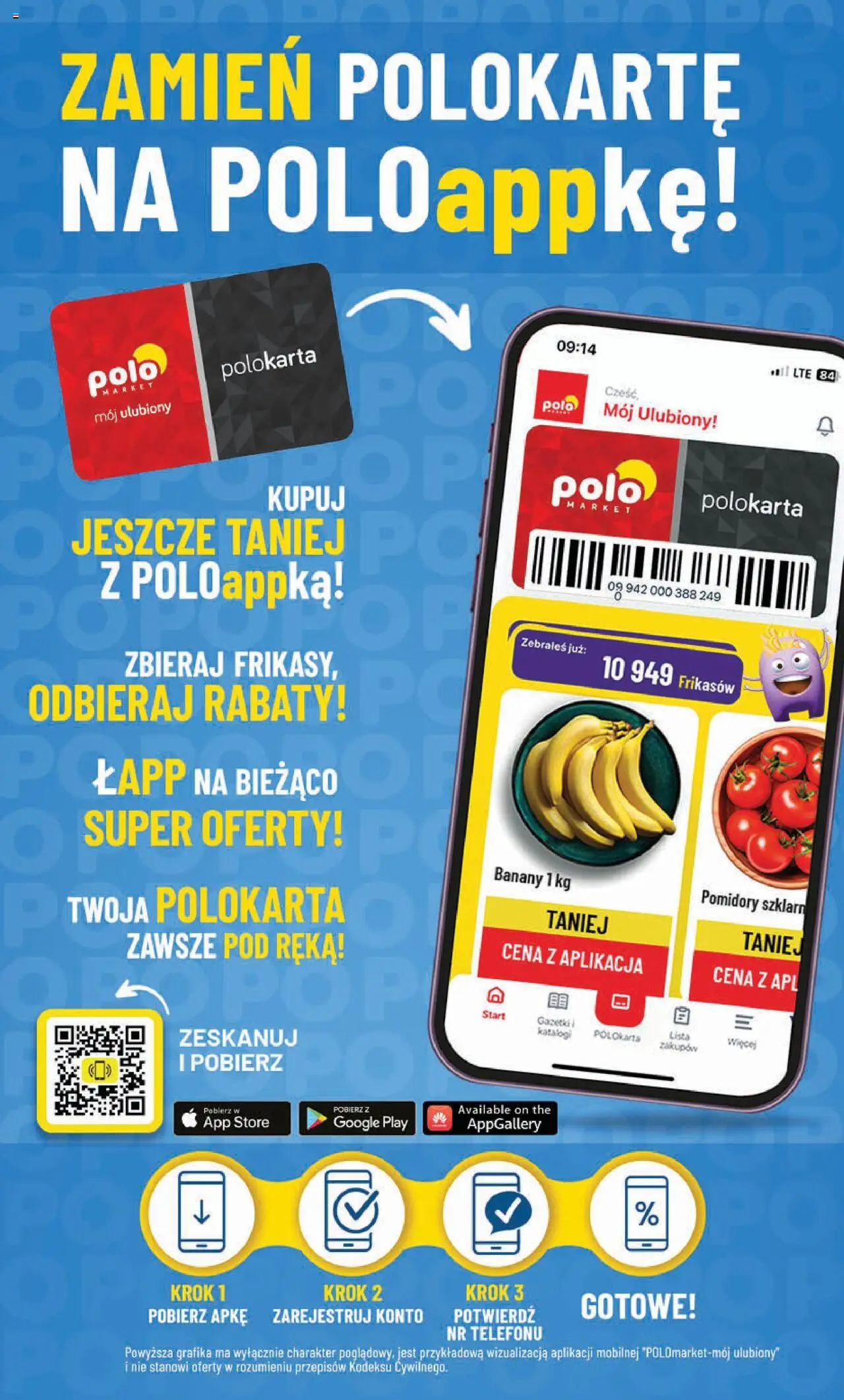 POLOmarket Gazetka - Frikasowe hity od 11.06.2025 | Strona: 2 | Produkty: Pomidory, Banany