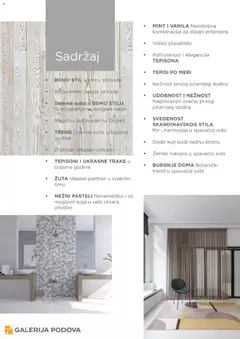 Galerija Podova katalog - pregled Galerija Podova kataloga - važi od 01.12.2025 | Strana: 2