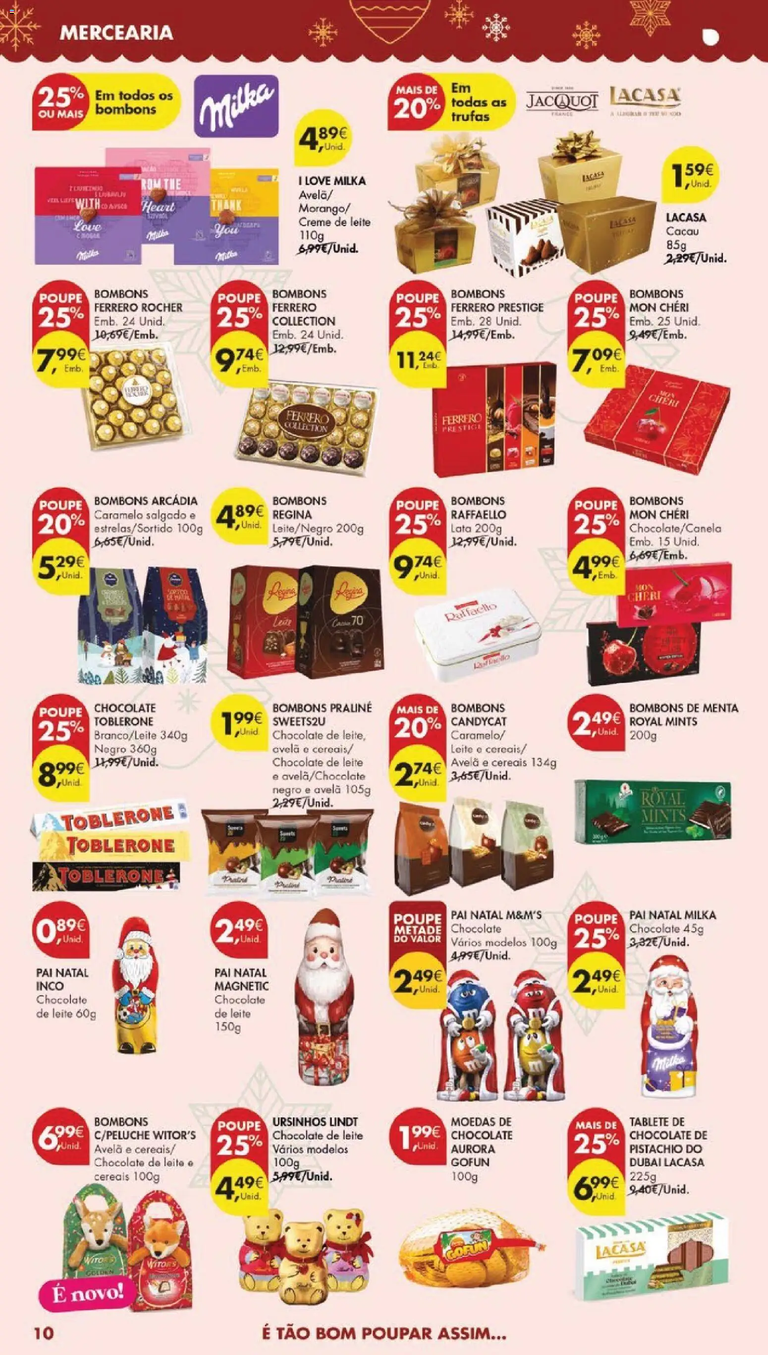 Pingo Doce Black Friday │ válido de 25.11.2025 | Página: 58 | Produtos: Ferrero rocher, Leite, Cereais, Creme
