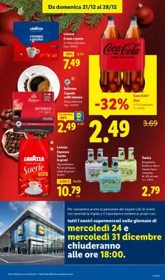 Anteprima del volantino Tonica Bergamotto, Basilico e lime o Limone timo e rosmarino, 4x 200 ml conf. 1 l = 3.49 € valido a partire dal 21.12.2025 | Pagina: 17