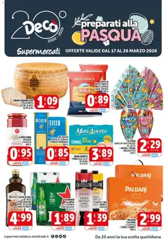 Anteprima del volantino Decò volantino Supermercati Lazio valido a partire dal 17.03.2026