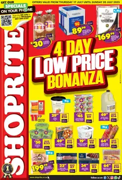 Preview of Shoprite specials valid from 17.07.2025