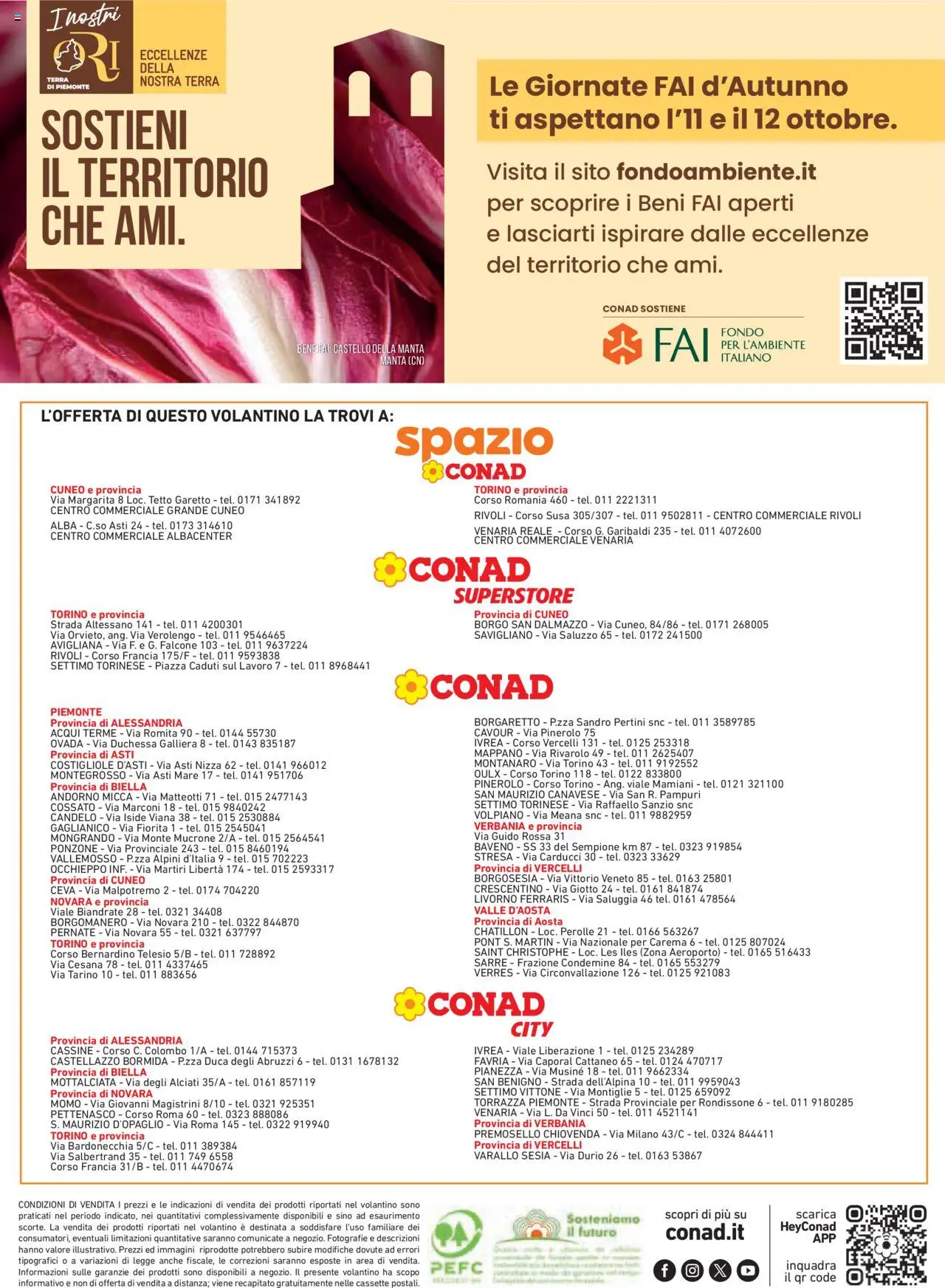 Volantino Conad del 09.10.2025 | Pagina: 16 | Prodotti: Terra