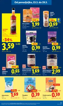 Šlag pjena, 60 g, 1 kg = 6.50 - Pregled kataloga iz trgovine Lidl, vrijedi od 23.03.2026 | Stranica: 11