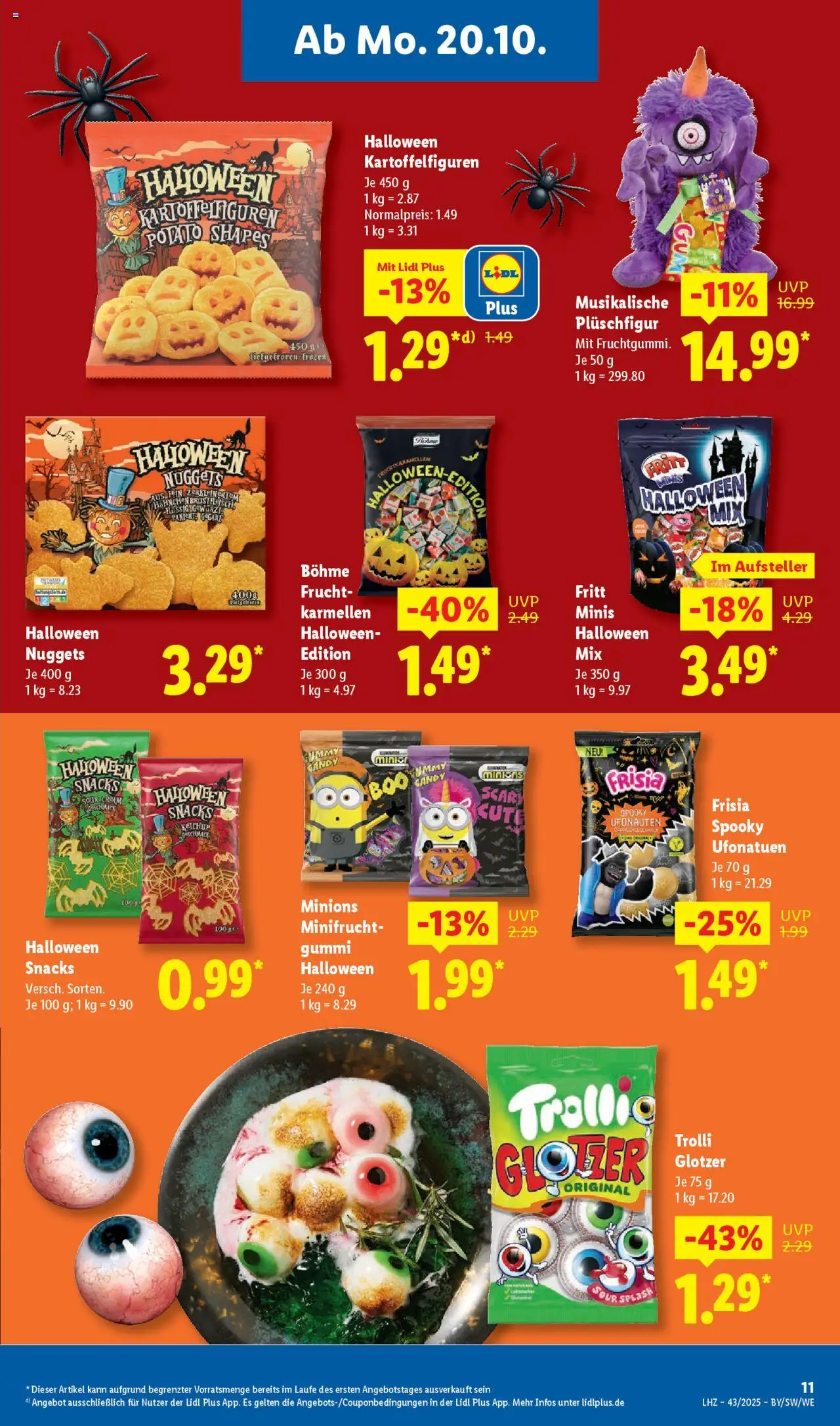 Lidl Prospekt Kornwestheim – gültig ab 20.10.2025 | Seite: 23 | Produkte: Hahnchen, Gewürze