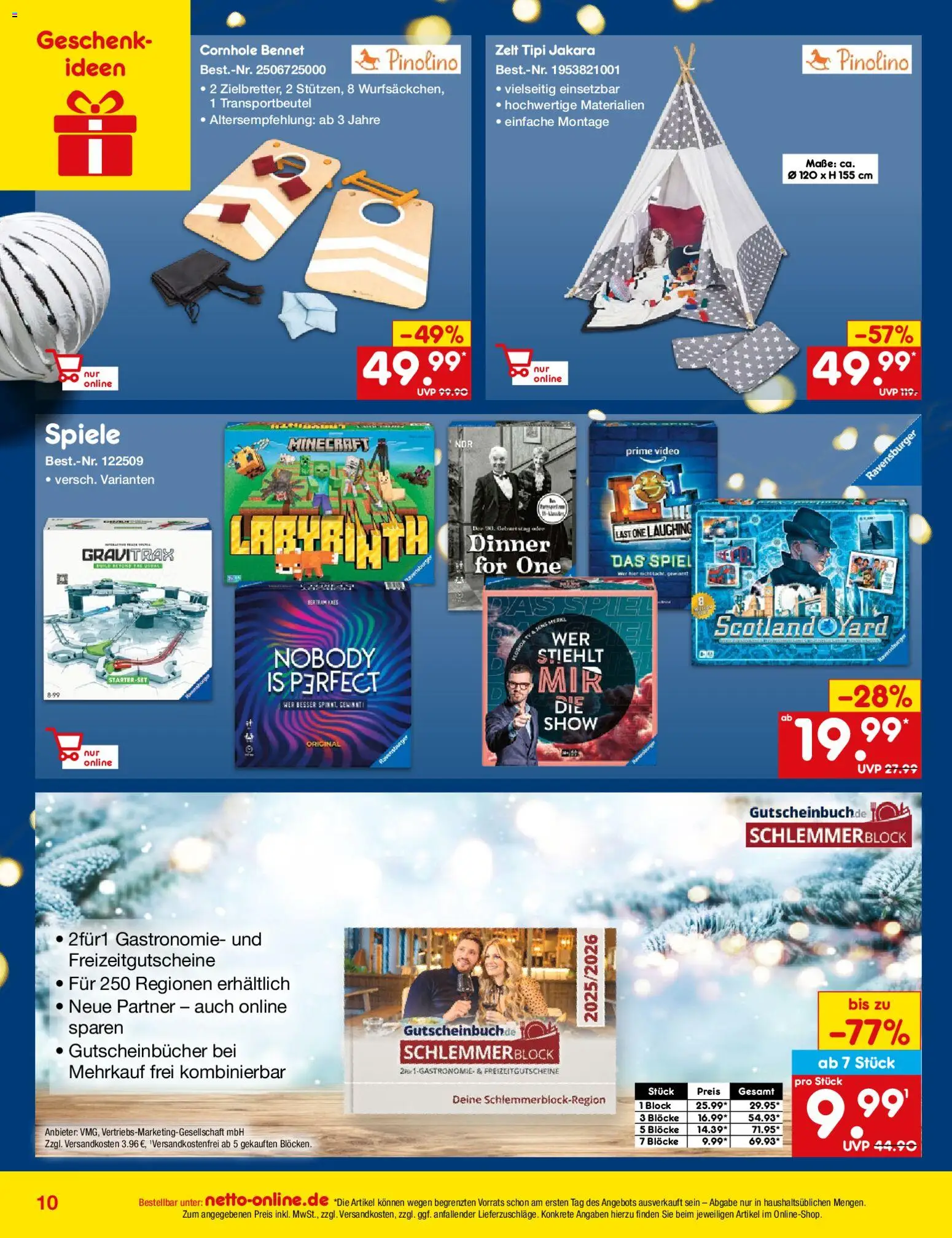 Netto Marken-Discount Online-Angebote Dezember – gültig ab 01.12.2025 | Seite: 10