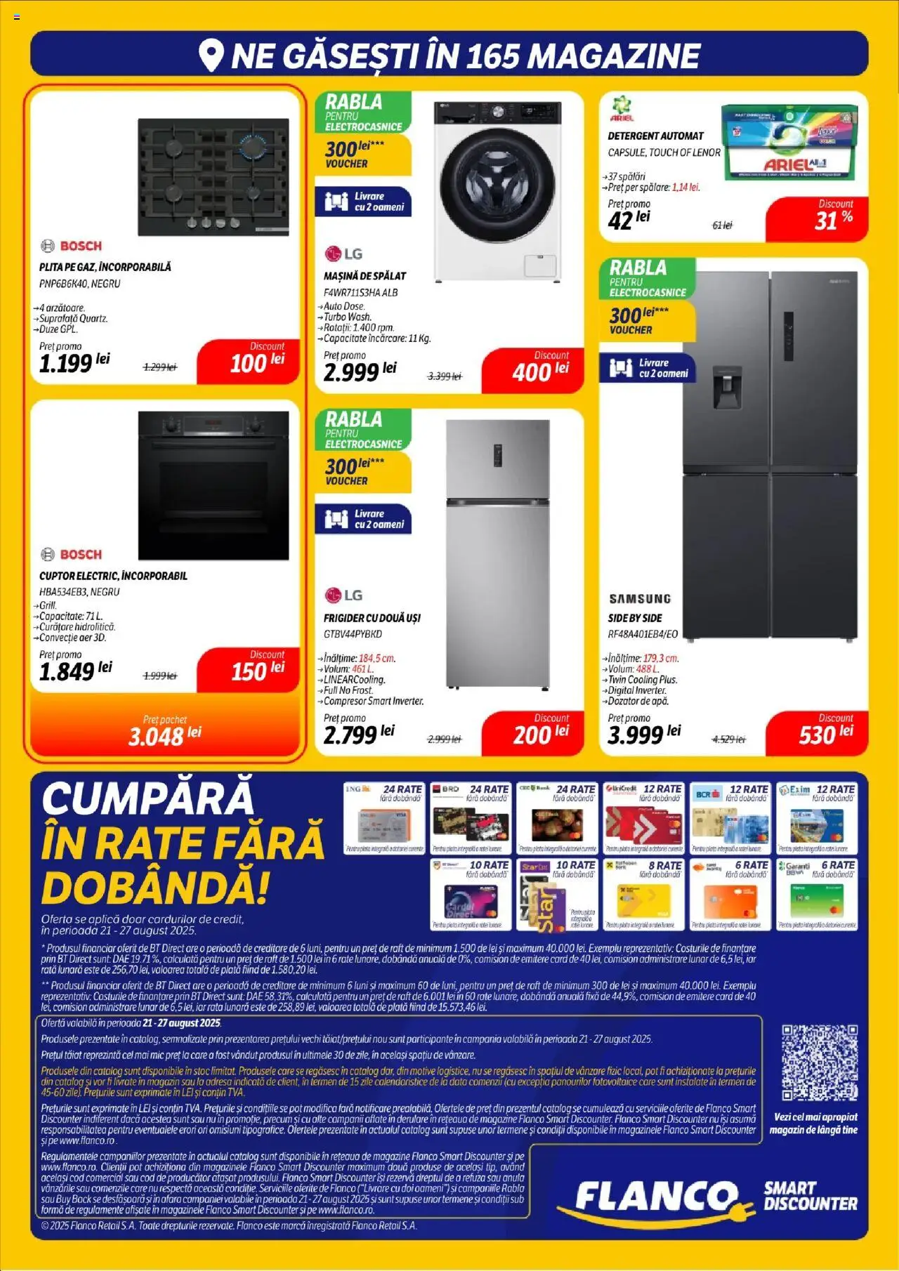 Catalog Flanco – valabil de la 21.08.2025 | Pagină: 18 | Produse: Cuptor, Kedi Ödül Oyuncakları, Raft, Detergent