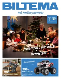 Forhåndsvisning av Biltema Julemagi for hele familien! gyldig fra 26.11.2025