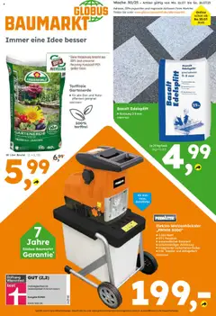 Globus Baumarkt Prospekt 	 gültig ab dem 21.07.2025