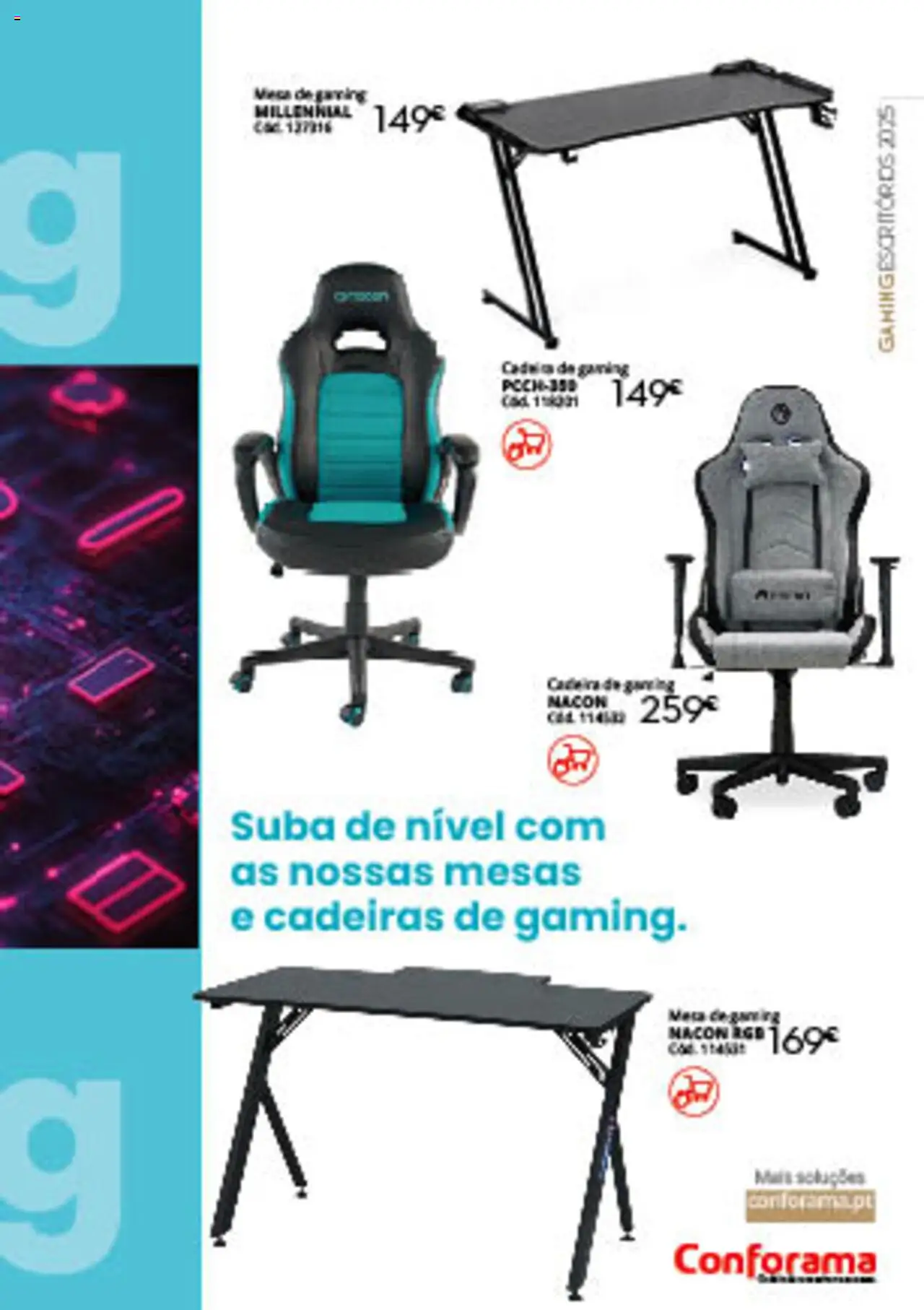 Conforama folheto │ válido de 13.08.2025 | Página: 13 | Produtos: Cadeiras, Cadeira