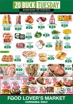 Food Lover's Market KwaZulu-Natal - Cornubia - 20 Buck Tuesday │ valid from 22.07.2025 | Page: 1