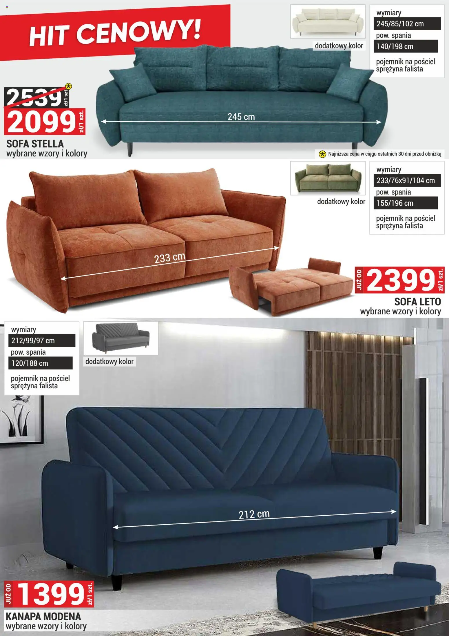 Merkury Market gazetka - Meble, Wypoczynki, Materace od 01.04.2026 | Strona: 22