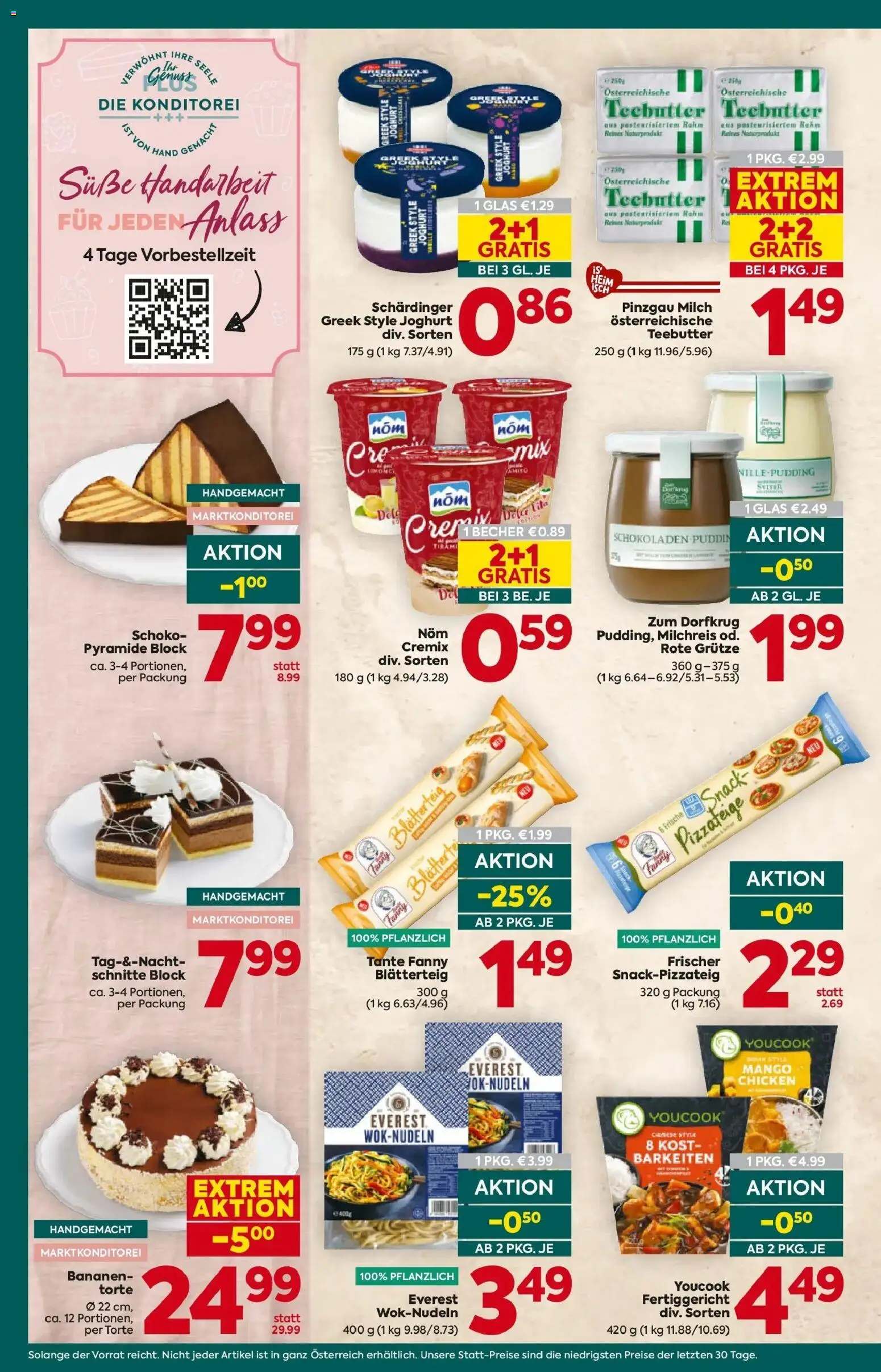 Billa Plus Flugblatt - Steiermark gültig ab 16.04.2026 | Seite: 10 | Produkte: Mango, Milch, Joghurt, Bananen