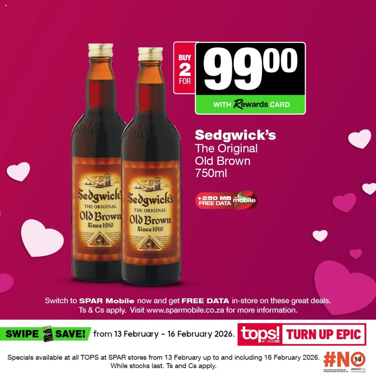 New Tops at Spar catalogue – valid from 13.02.2026 | Page: 8 | Products: Data, Switch