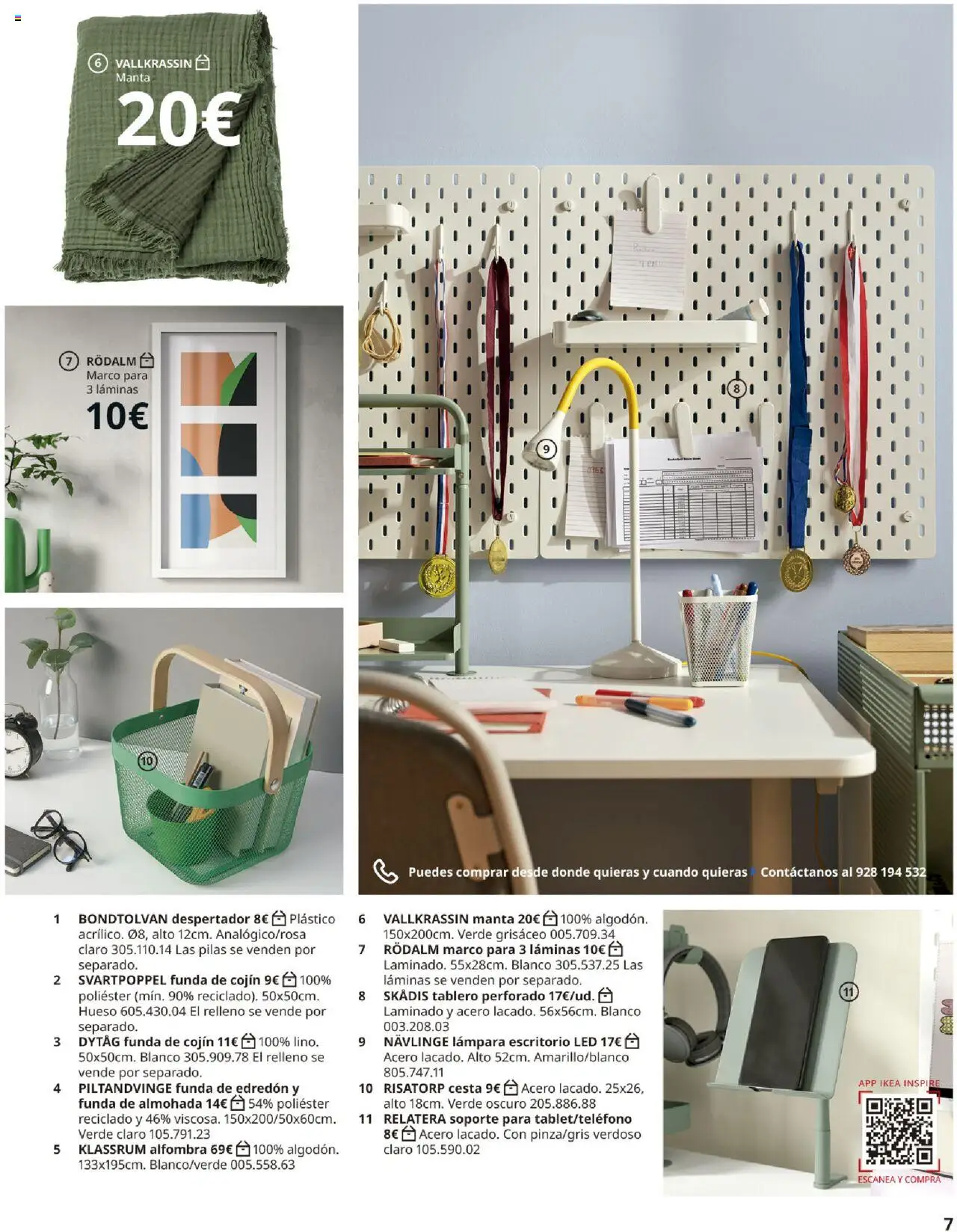 Catálogo IKEA Accesorios y decoración │ válido desde el 04.02.2025 | Página: 7 | Productos: Edredón, Manta, Funda de cojín, Cojín