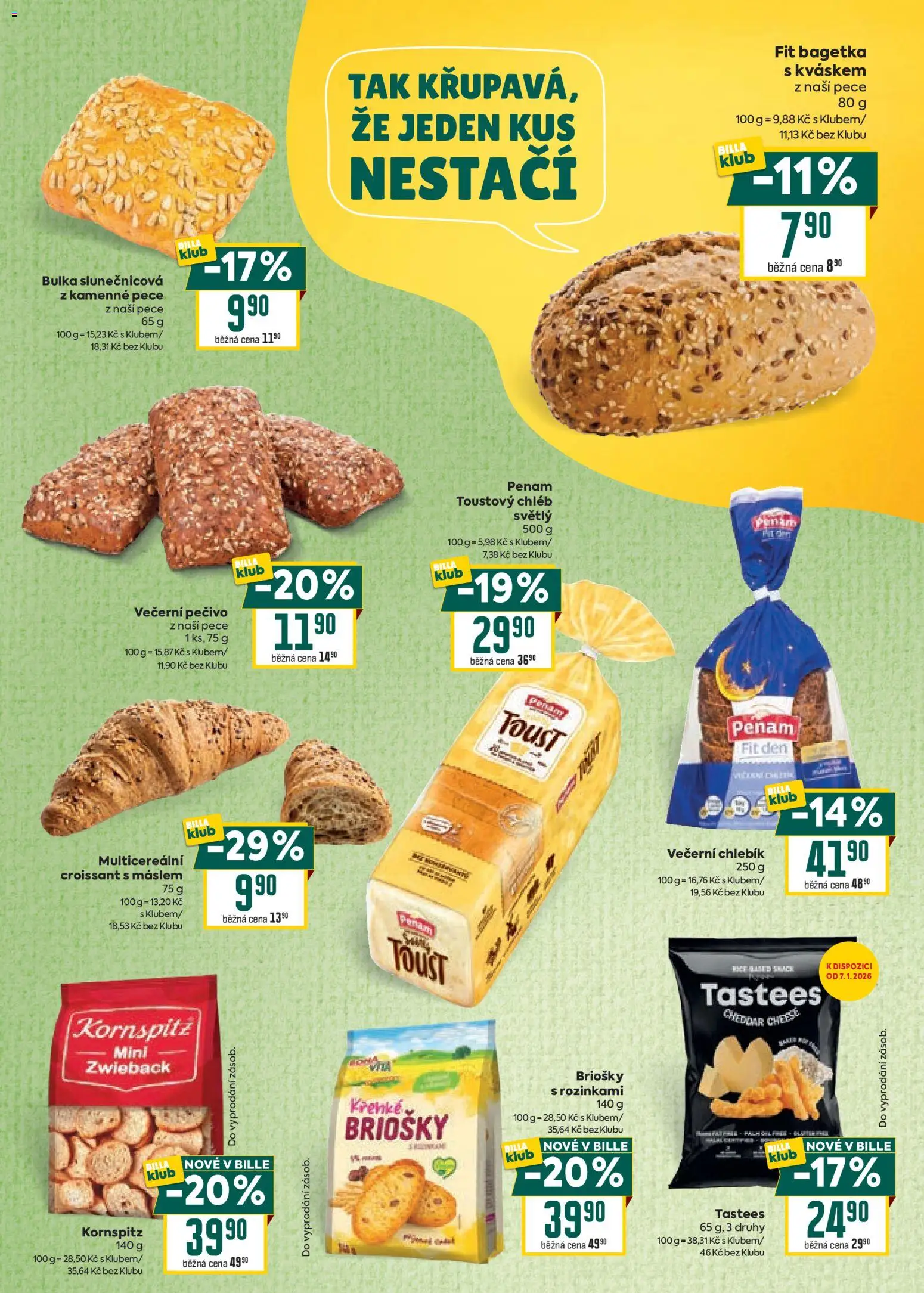 Billa leták - Pro vyvážený jídelníček od 02.01.2026 | Strana: 9