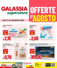 Anteprima del volantino Galassia Superstore catalogo valido a partire dal 11.08.2025