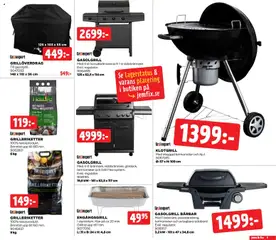 Jem & Fix erbjudanden - Förhandsvisning av reklamblad från butik Jem & Fix aktuell från 16.03.2026 | Sida: 9 | Produkter: Grill, Termometer, Gasolgrill