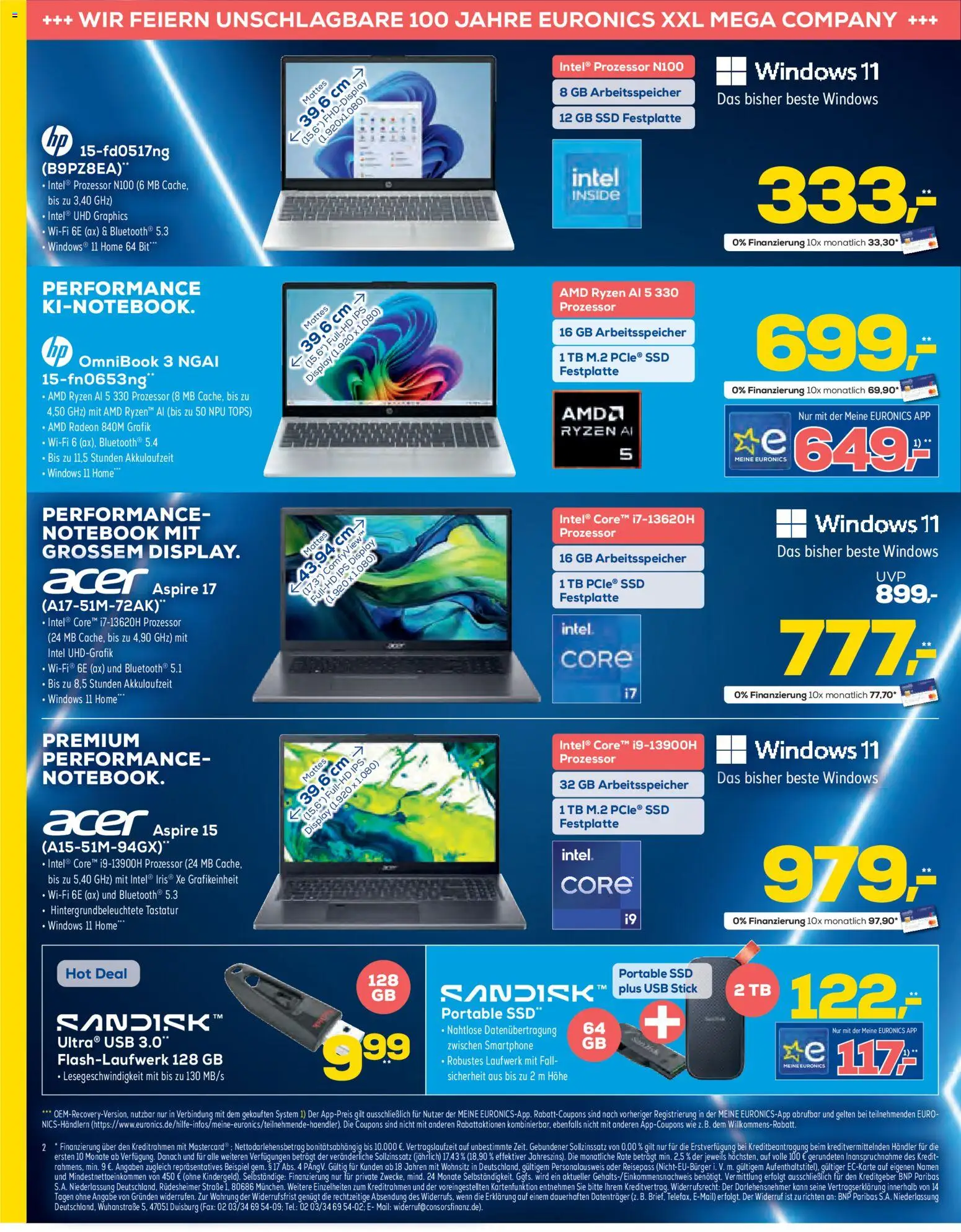 Euronics - Black Friday – gültig ab 05.11.2025 | Seite: 2 | Produkte: USB, Notebook, Smartphone, Tastatur