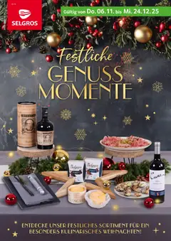 Selgros Genussmomente ab 06.11.2025 gültig