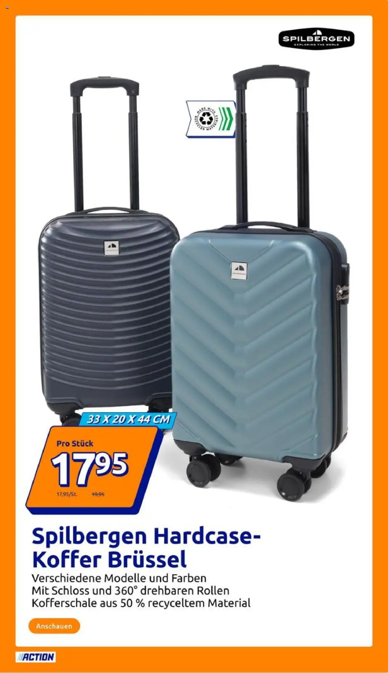 Action Flugblatt gültig ab 08.10.2025 | Seite: 9 | Produkte: Koffer