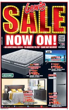 Lewis Stores specials catalogue – valid from 05.01.2026