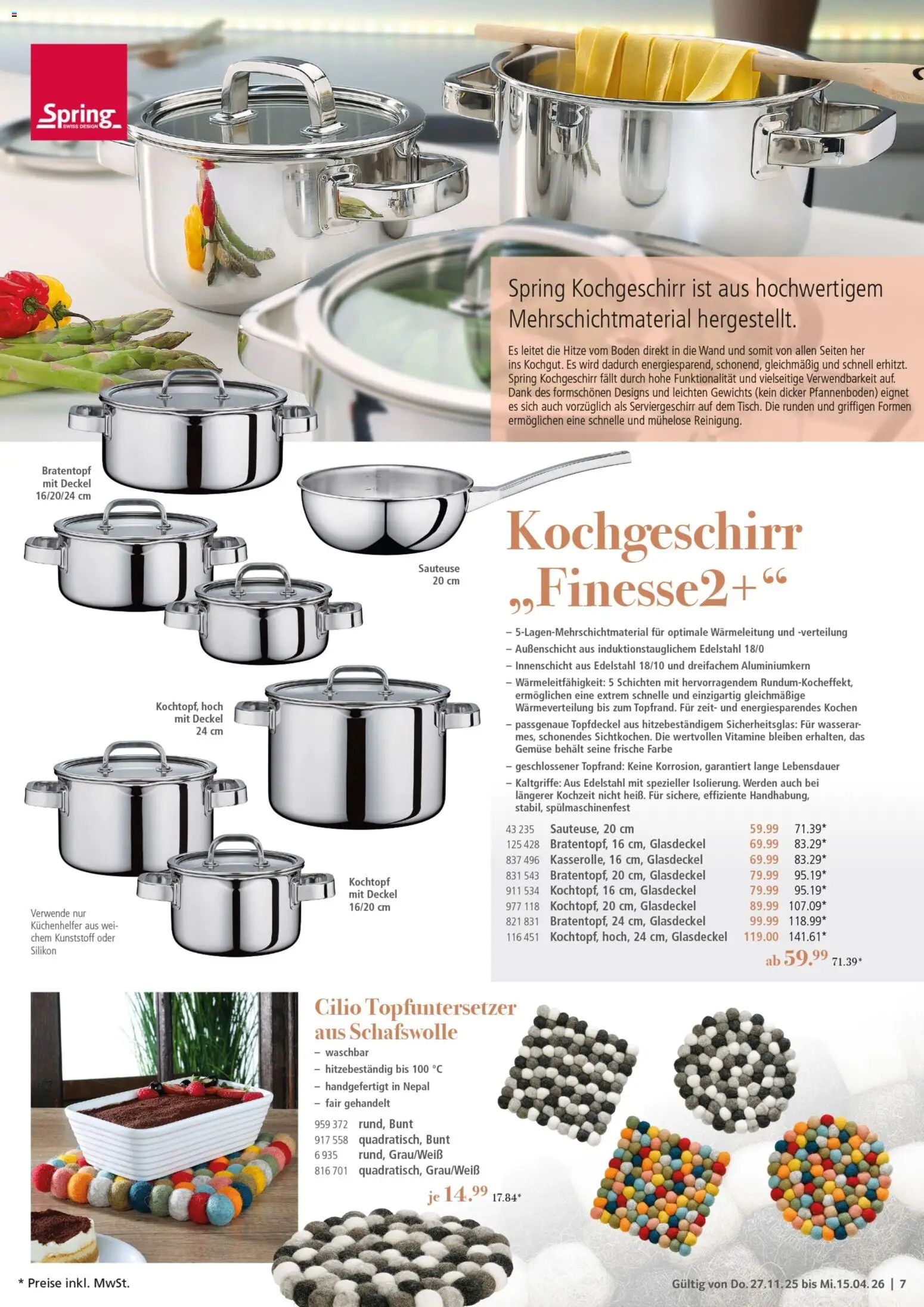 Selgros Kochen & Servieren – gültig ab 27.11.2025 | Seite: 7 | Produkte: Gemüse