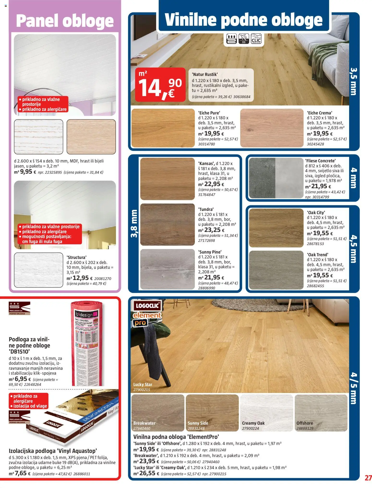 Bauhaus katalog | vrijedi od 06.11.2025 | Stranica: 27