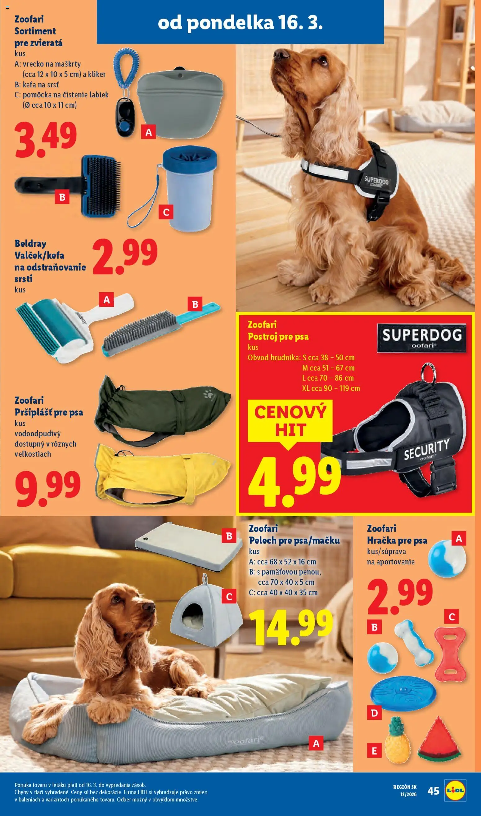 Nové Lidl akcie – leták je platný od 19.03.2026 | Strana: 102 | Produkty: Kefa