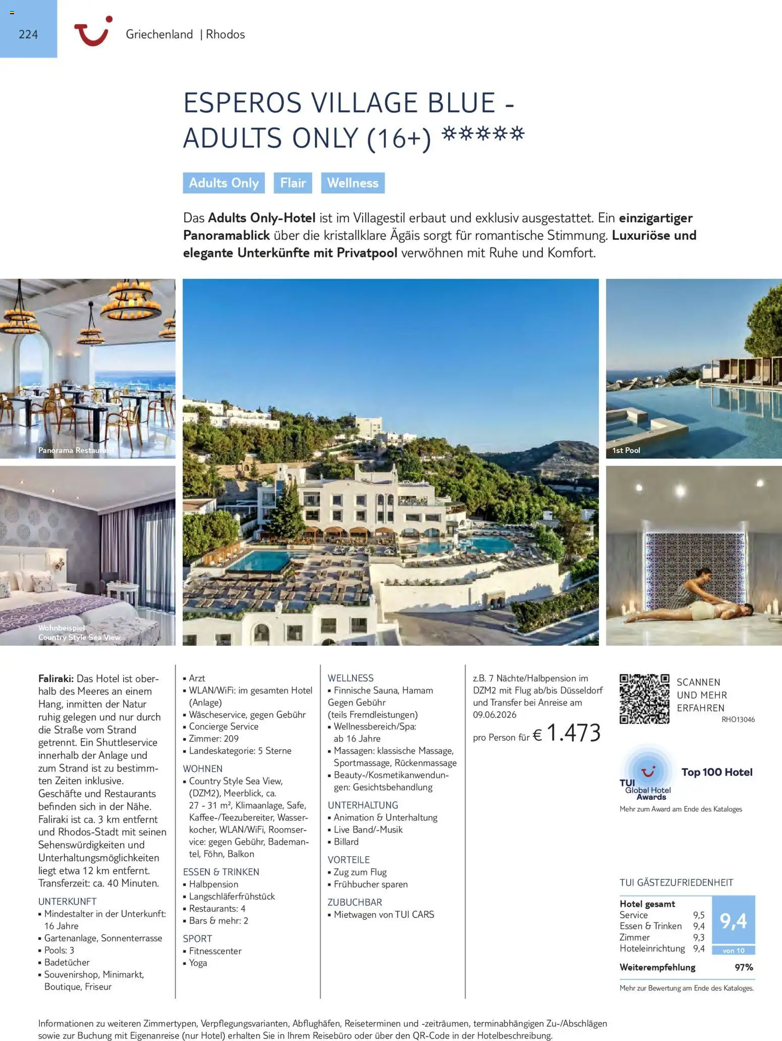 Aida  Südeuropa & Nordafrika 2026/27 – gültig ab 01.01.2026 | Seite: 224 | Produkte: Top, Wasser