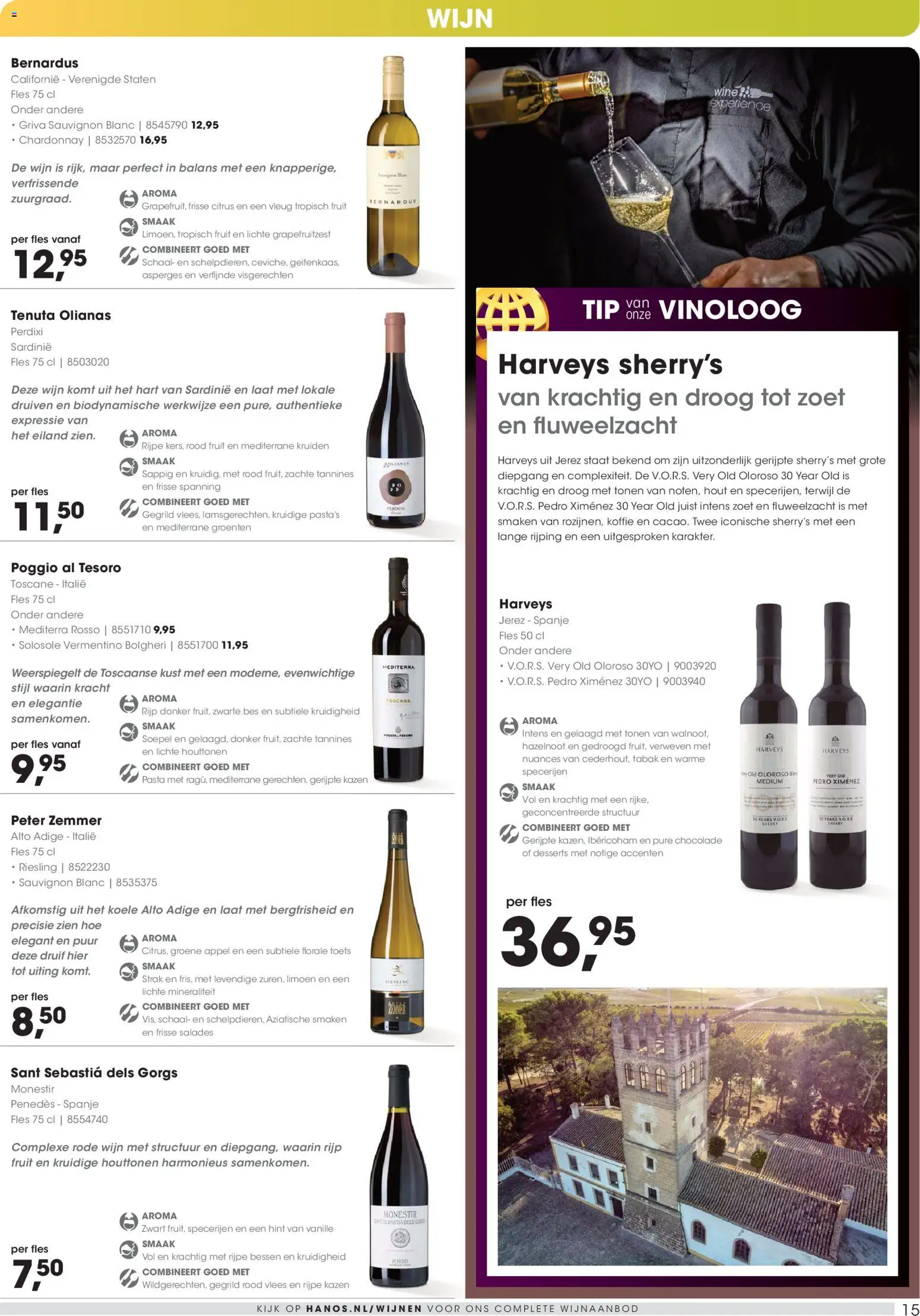 {H1} | Pagina: 15 | Producten: Koffie, Wijn, Pavilon, Appel