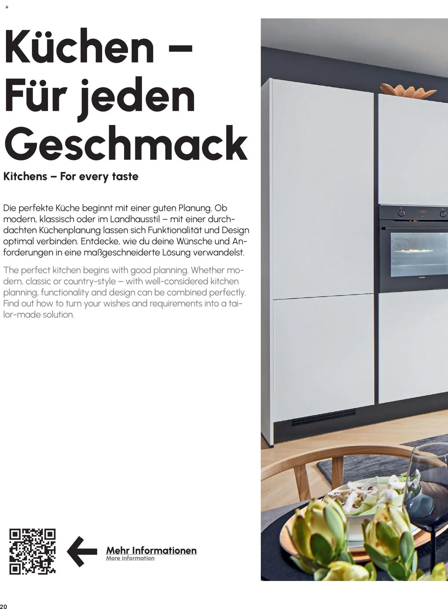 Ostermann Vito Küchenprospekt 2026 – gültig ab 01.01.2026 | Seite: 20 | Produkte: Küche, Kuchen