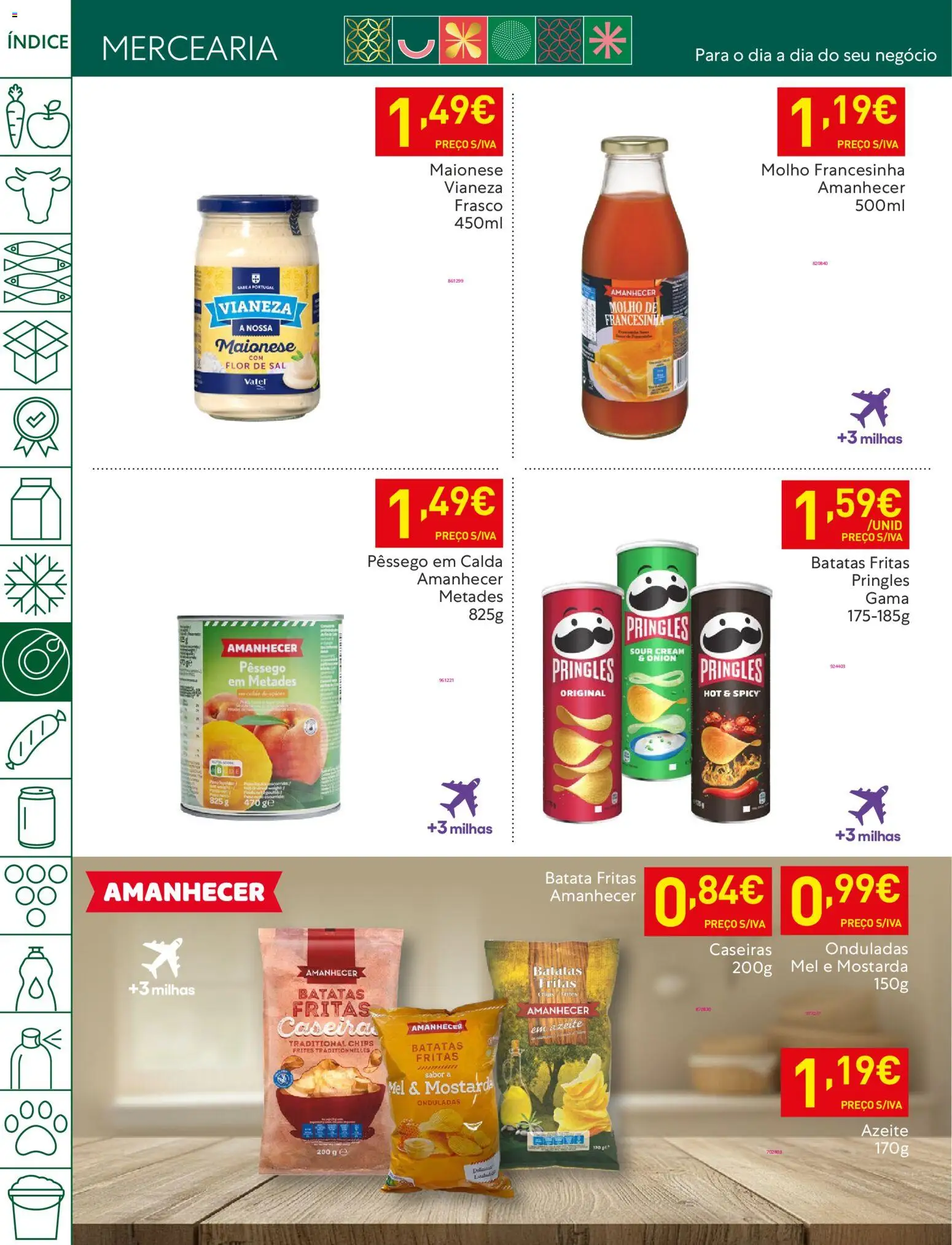 Recheio folheto │ válido de 16.12.2025 | Página: 20 | Produtos: Azeite, Sal, Mel, Batatas fritas