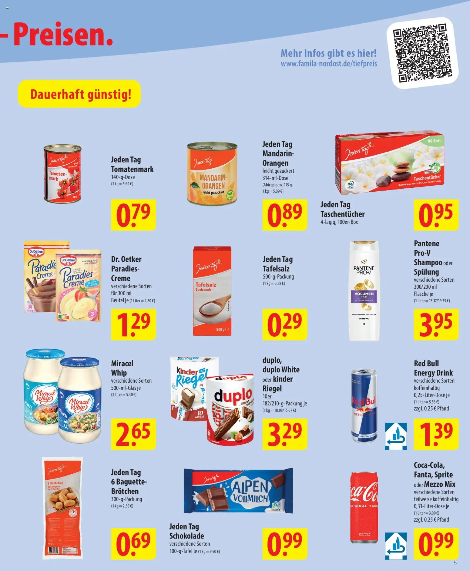 Famila Prospekt 	 – gültig ab 19.01.2026 | Seite: 5