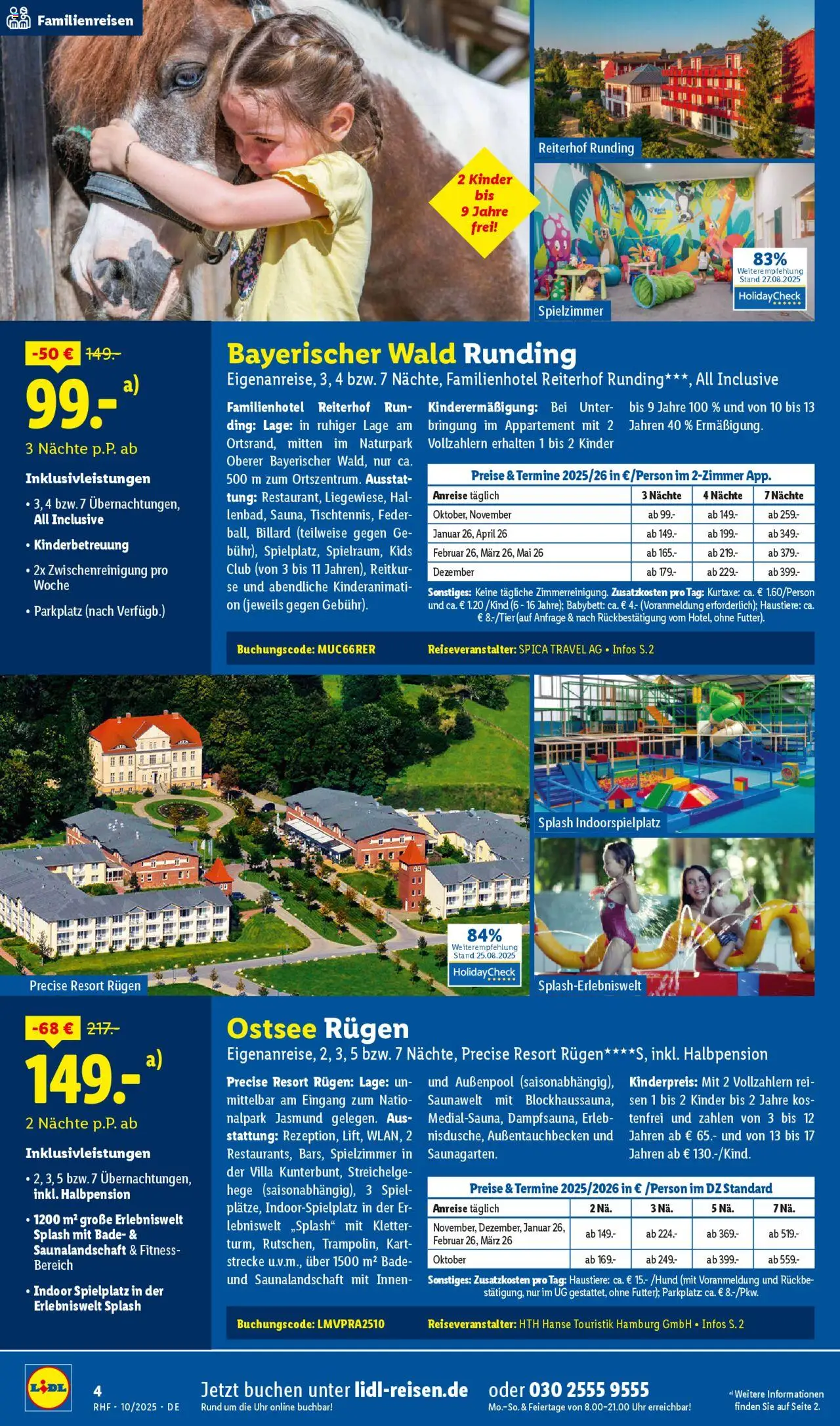 Lidl Reisen Prospekt 	 – gültig ab 26.09.2025 | Seite: 4 | Produkte: Spiel, Babybett, Uhr