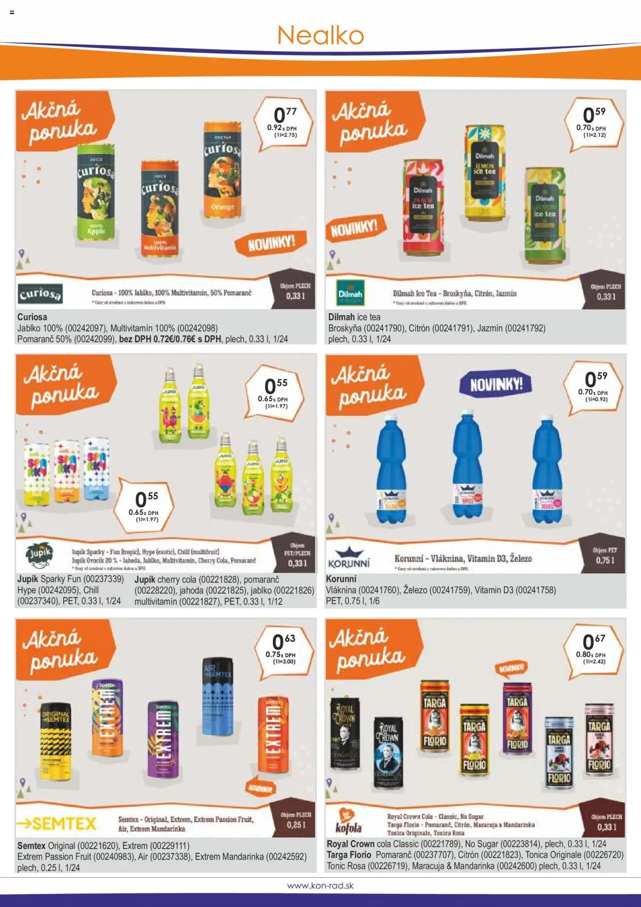 KON - RAD leták │ platný od 01.06.2025 | Strana: 28 | Produkty: Apple, Kofola, Cola
