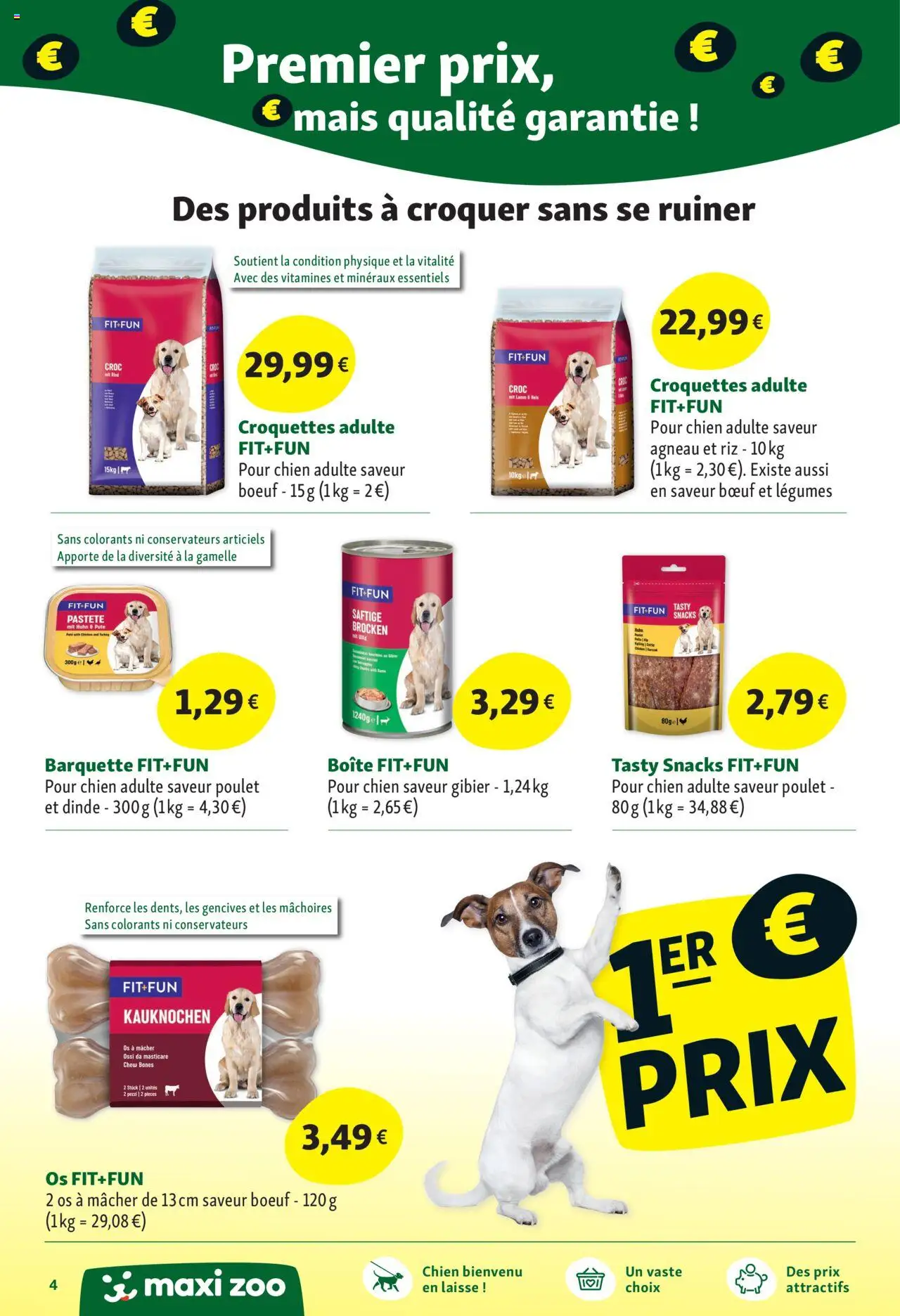 {H1} | Page: 4 | Produits: Agneau, Mais, Riz