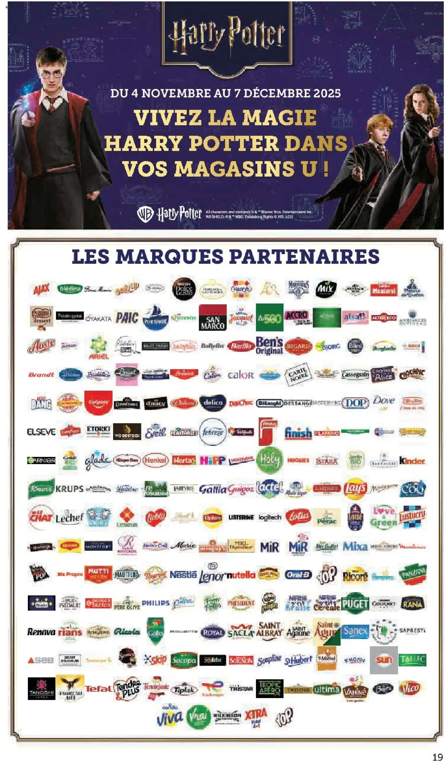 {H1} | Page: 19 | Produits: Ariel, Ricoré, Soupline, Guigoz