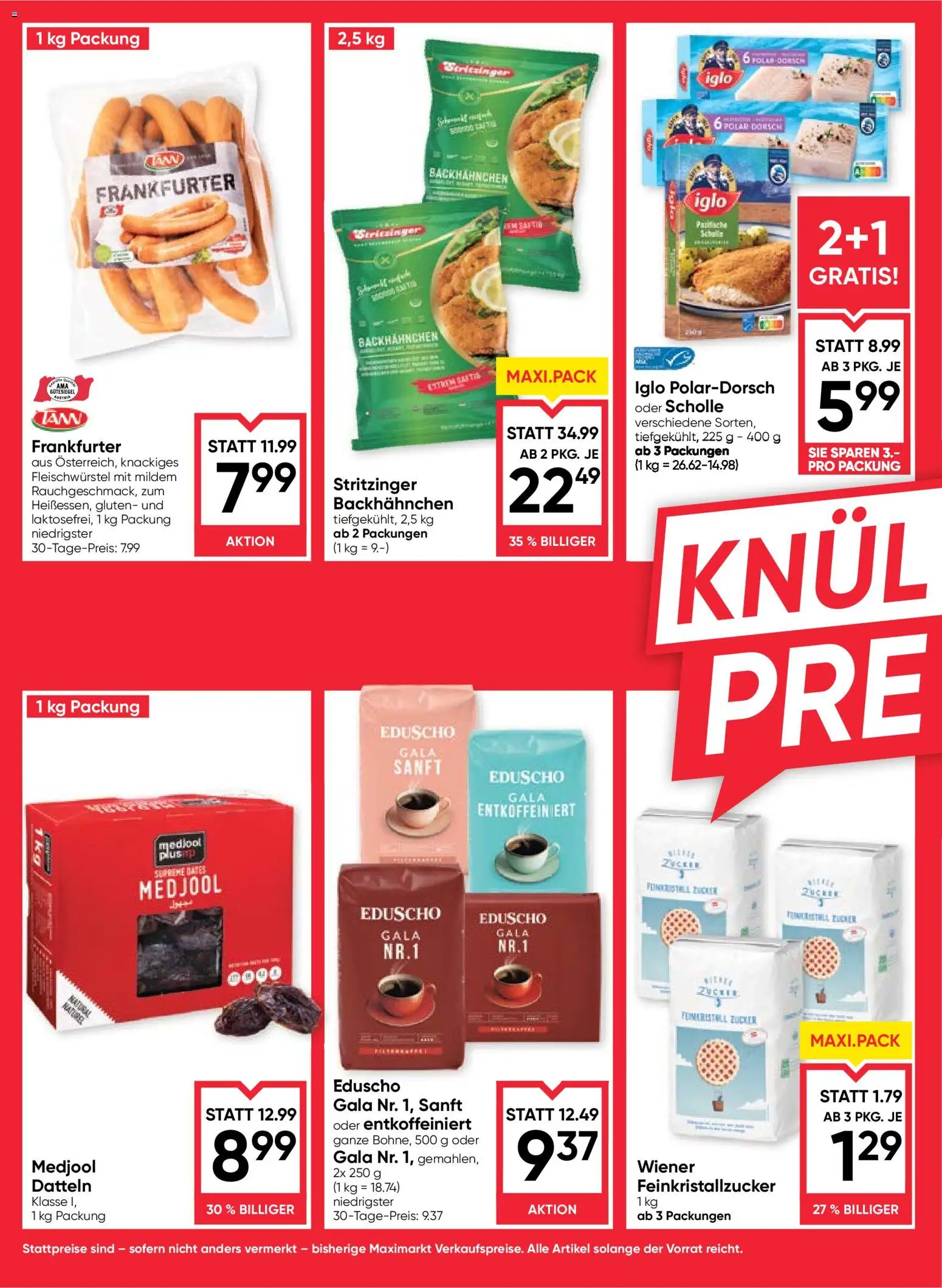 Maximarkt Flugblatt gültig ab 08.01.2026 | Seite: 2 | Produkte: Zucker
