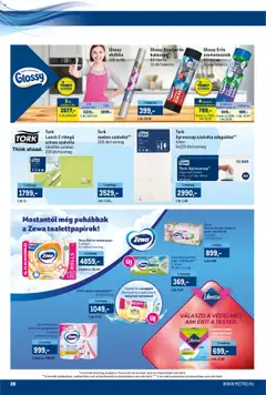 Metro akciós ujság - amely érvényes a következő dátumtól: 01.08.2025 | Oldal: 28 | Termékek: Papírtörlő, Szemetes, Tisztasági betét, Doboz
